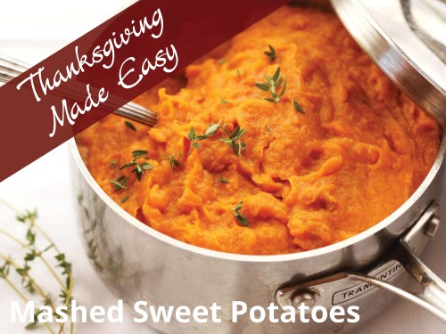 Mashed Sweet Potatoes